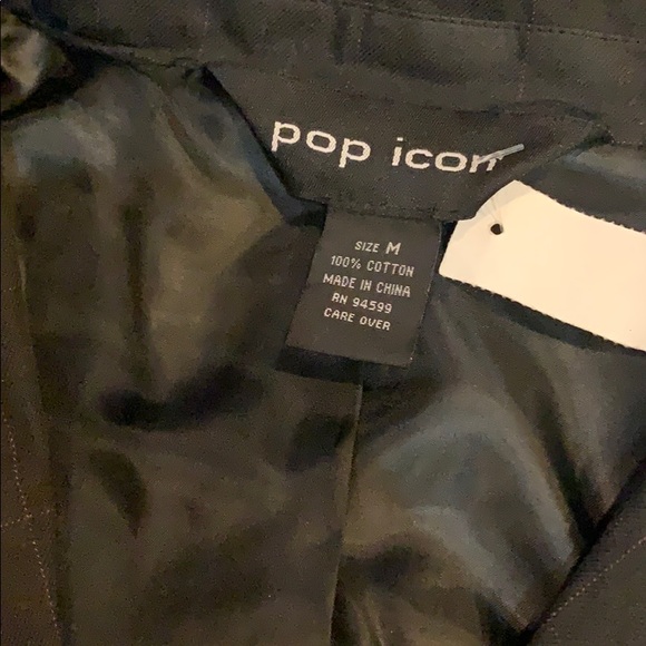 Pop Icon Men’s Distressed Blazer - Picture 2 of 3